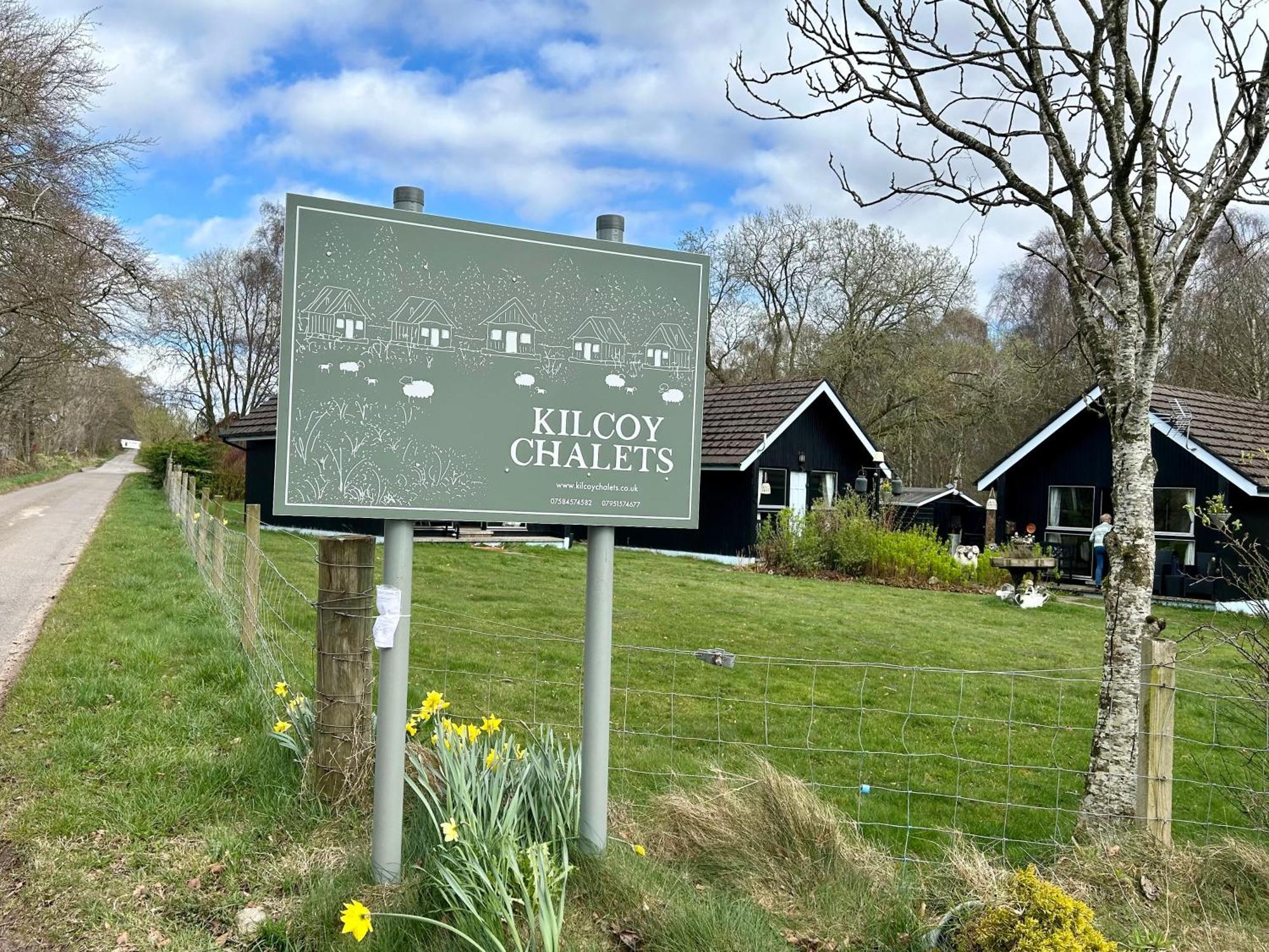 Kilcoy Chalets Muir of Ord Exterior foto